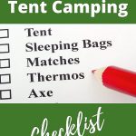 camping checklist