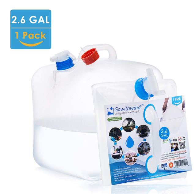 collapsible-water-container Gowithwind Collapsible Water Container