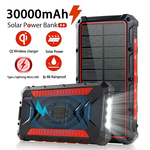 power-bank Feeke Solar Power Bank