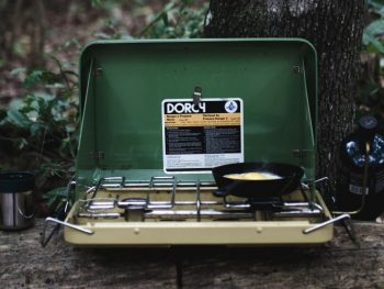 camping propane and stove
