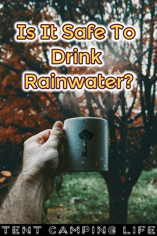 Is It Safe To Drink Rainwater? Tent Camping Life