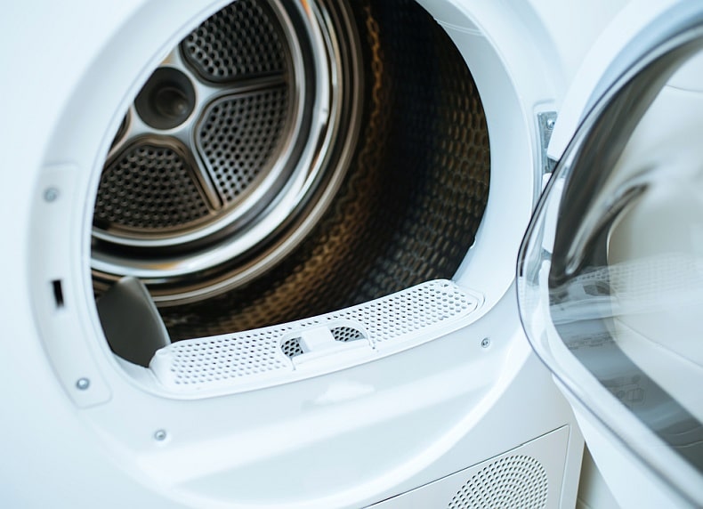 open dryer door