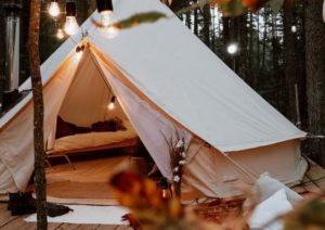 luxurious tent