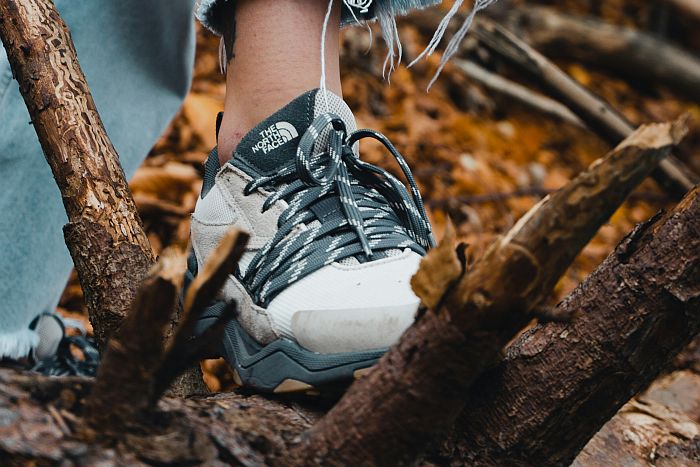 a close up of a shoe